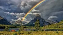 Фото веселки, кольору веселки та фотографії подвійної веселки веселки