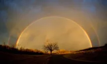 Фото веселки, кольору веселки та фотографії подвійної веселки фотографії