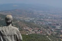 Гора Тібідабо в Барселоні вище тільки небо барселоні