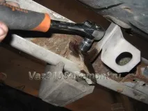 Як знятизадній та передній бампер, Ремонт ВАЗ 2106 знятизадній