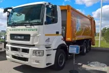 КАМАЗ розробив гібридний сміттєвоз - у блозі - Перспективні розробки, НДДКРи, винаходи - камаз