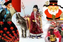 Китай як святкують Новий рік та Різдво китайці китай