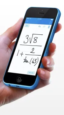 Калькулятор для рукописного введення MyScript Calculator рукописного