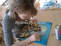 Майстер-клас - Аплікація з крупи - до теми - Зернятко до зернятка - і - Ліки Святих, Країна Майстрів теми