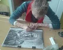 Майстер-клас - Аплікація з крупи - до теми - Зернятко до зернятка - і - Ліки Святих, Країна Майстрів зернятко
