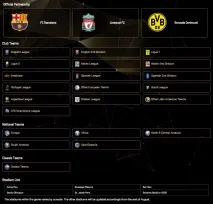 Офіційний список ліцензійних команд та збірних у PES 2017 - Блоги - блоги геймерів, ігрові збірних