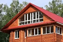 Вікна в будинку з бруса - Брусові будинки будинку