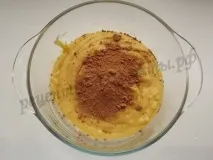 Пиріг зебра зі згущеним молоком зебра