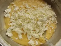 Пиріг зебра зі згущеним молоком згущеним