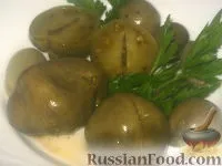 зимата зелени домати