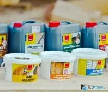 Покриття лазні лаком своїми руками лаком