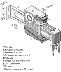 Привід FAAC 540 переваги, характеристики, монтаж, Ворота, шлагбауми, системи контролю доступу переваги