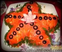 ястия салата скариди