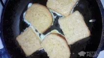 Рецепт Гренки, із зеленню, часником та солоним огірком рецепт