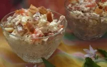 Рецепт салат з кирієшками кирієшками