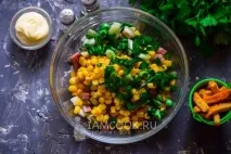 Рецепт салат з кирієшками кирієшками