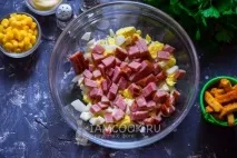 Рецепт салат з кирієшками рецепт