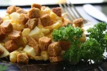 Рецепт салат з кирієшками кирієшками