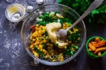 Рецепт салат з кирієшками салат