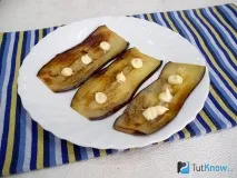 Рецепт Баклажани з сиром сиром