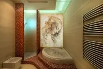 Фотоплитка або фотопанно для ванної вибір та догляд (45 фото) вибір