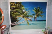 Фотоплитка або фотопанно для ванної вибір та догляд (45 фото) фотопанно