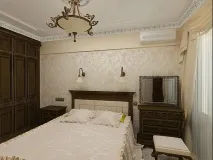 Фото планування двокімнатної квартири у стилі англійської класики стилі