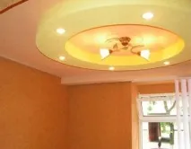 Фото варіанти стель із гіпсокартону в спальні спальні