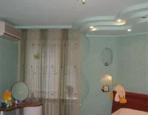 Фото варіанти стель із гіпсокартону в спальні гіпсокартону