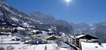 Венген (Wengen), Швейцарія - гірськолижний курорт - карта, фото wengen