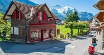 Венген (Wengen), Швейцарія - гірськолижний курорт - карта, фото венген