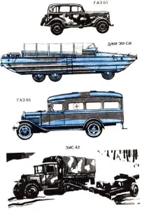 Військові автомобілі СРСР війни