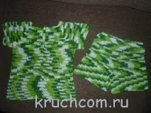В’язання штанів та спідниць для дітей гачком - добірки, моделі, фото язання