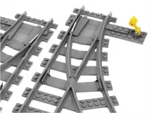 Залізничні колії Lego City 7895 (стрілки) та 7499 (рейки) city