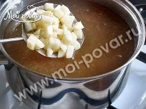 Грибний суп з перловою крупою - кулінарний рецепт грибний