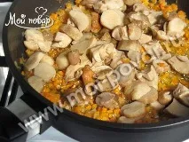 Грибний суп з перловою крупою - кулінарний рецепт перловою