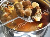 Грибний суп з перловою крупою - кулінарний рецепт грибний