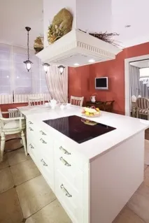 Кораловий колір в інтер’єрі, Домфронт кораловий