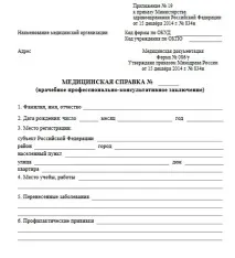 Які аналізи здавати під час вступу до коледжу, ВНЗ Яких лікарів проходити здавати