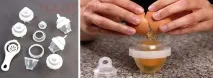 Як варити яйця без шкаралупи яйця