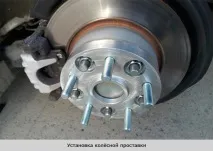 Колісні проставки, для чого вони потрібні вони