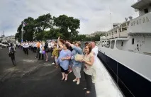 38 бригада осназ - Як зустрічають кораблі (фоторепортаж) осназ