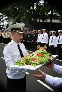 38 бригада осназ - Як зустрічають кораблі (фоторепортаж) фоторепортаж