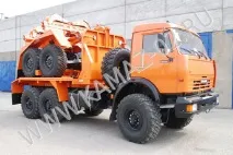 Автопоїзд - плетевоз на шасі КАМАЗ-43114 з причепом - розпуском Технічні характеристики причепом