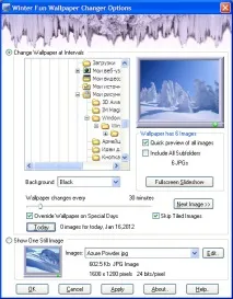Автоматична зміна шпалер у Windows XP Windows