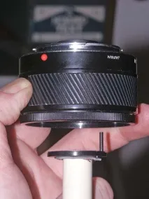 Чищення діафрагми Minolta AF 50 minolta