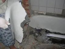 Демонтаж ванни заміна чавунної, сталевої, акрилової ванни, на ніжках заміна
