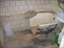 Демонтаж ванни заміна чавунної, сталевої, акрилової ванни, на ніжках сталевої