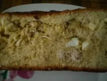 Дріжджовий рулет з куркою. рулет