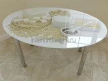 Дизайн кухні зі скляним столом – конструктивні особливості обідніх груп дизайн